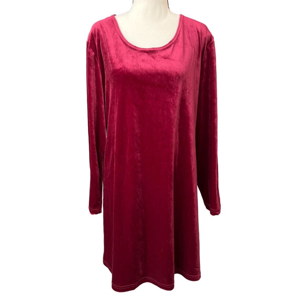 Vintage Kathie Lee Maroon, Burgundy Velvet Dress, Whimpsygoth, Fall